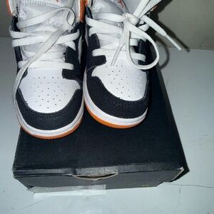 Kids Black and White Sneakers